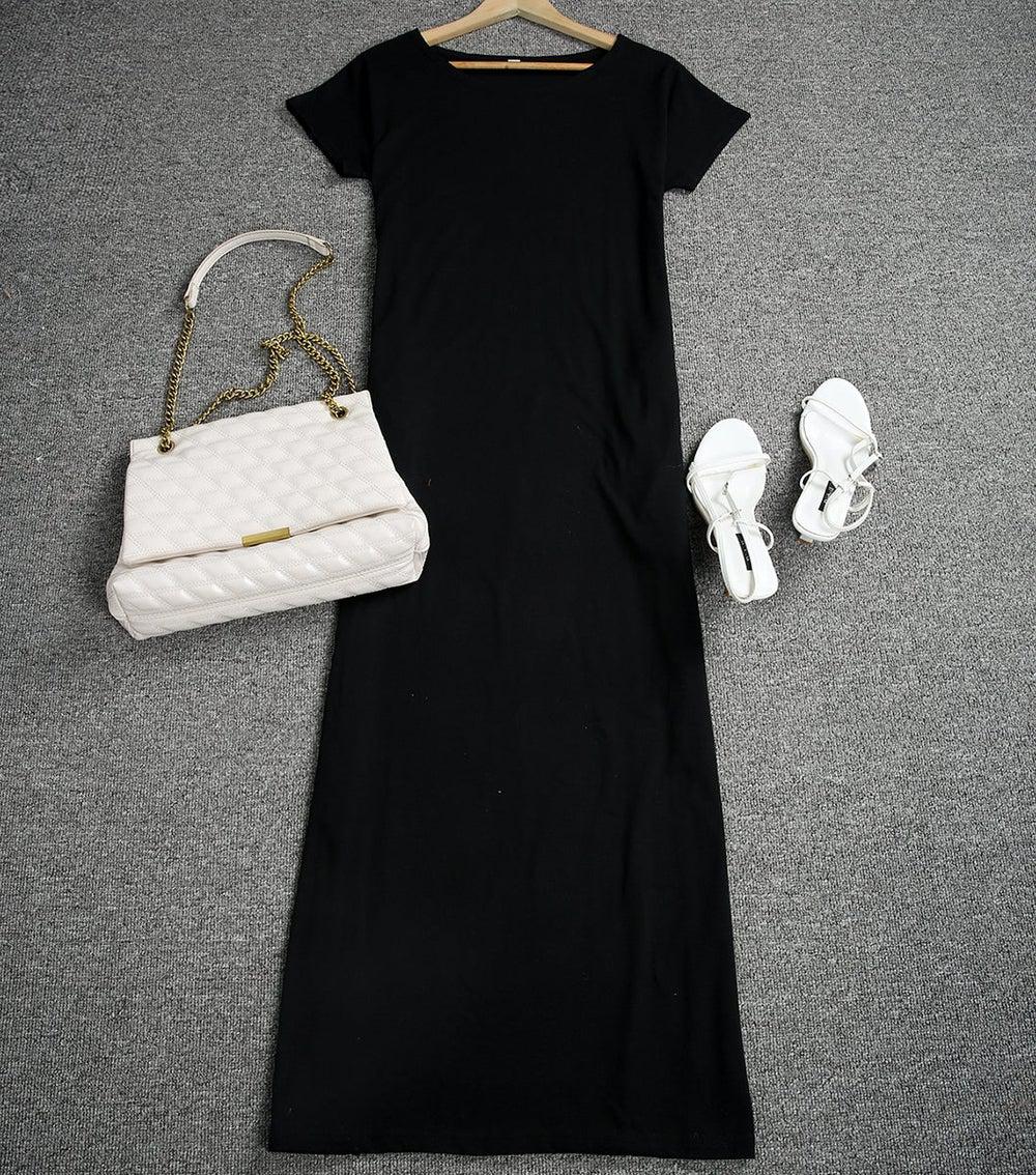 Maxi T-shirt Jurk | Moeiteloze Elegant en Comfort voor Elke Dag