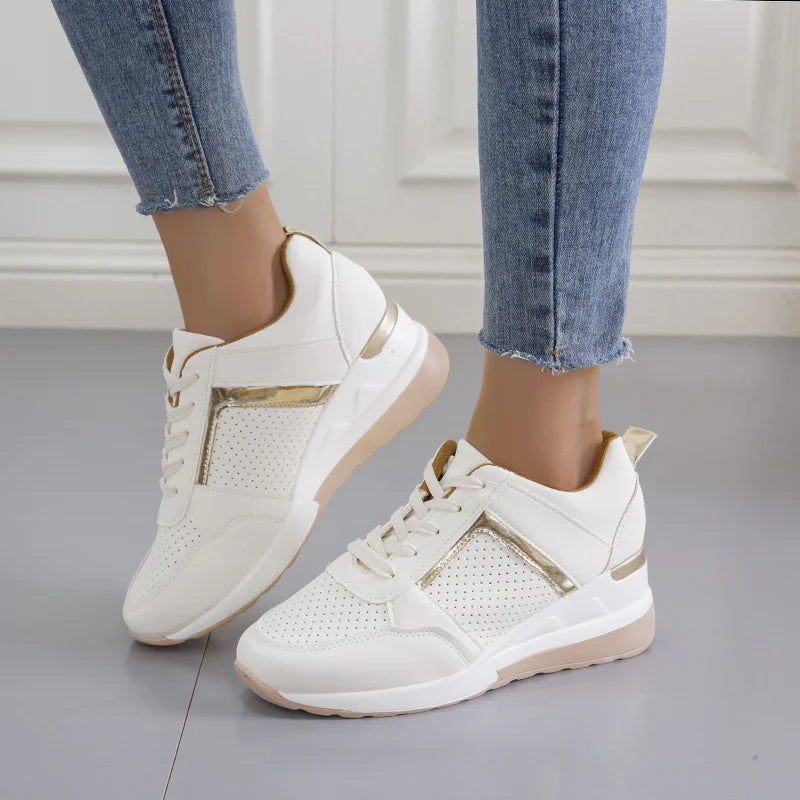 Sofia Sneakers voor dames | Comfortabele Trendy Sneakers met Ondersteuning voor Voeten en Gewrichten