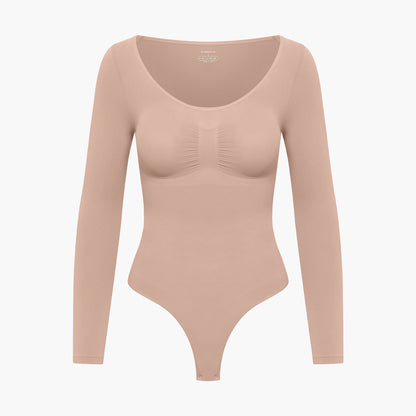 ARYANNA – Longsleeve Sculpt Bodysuit (Stringmodel)