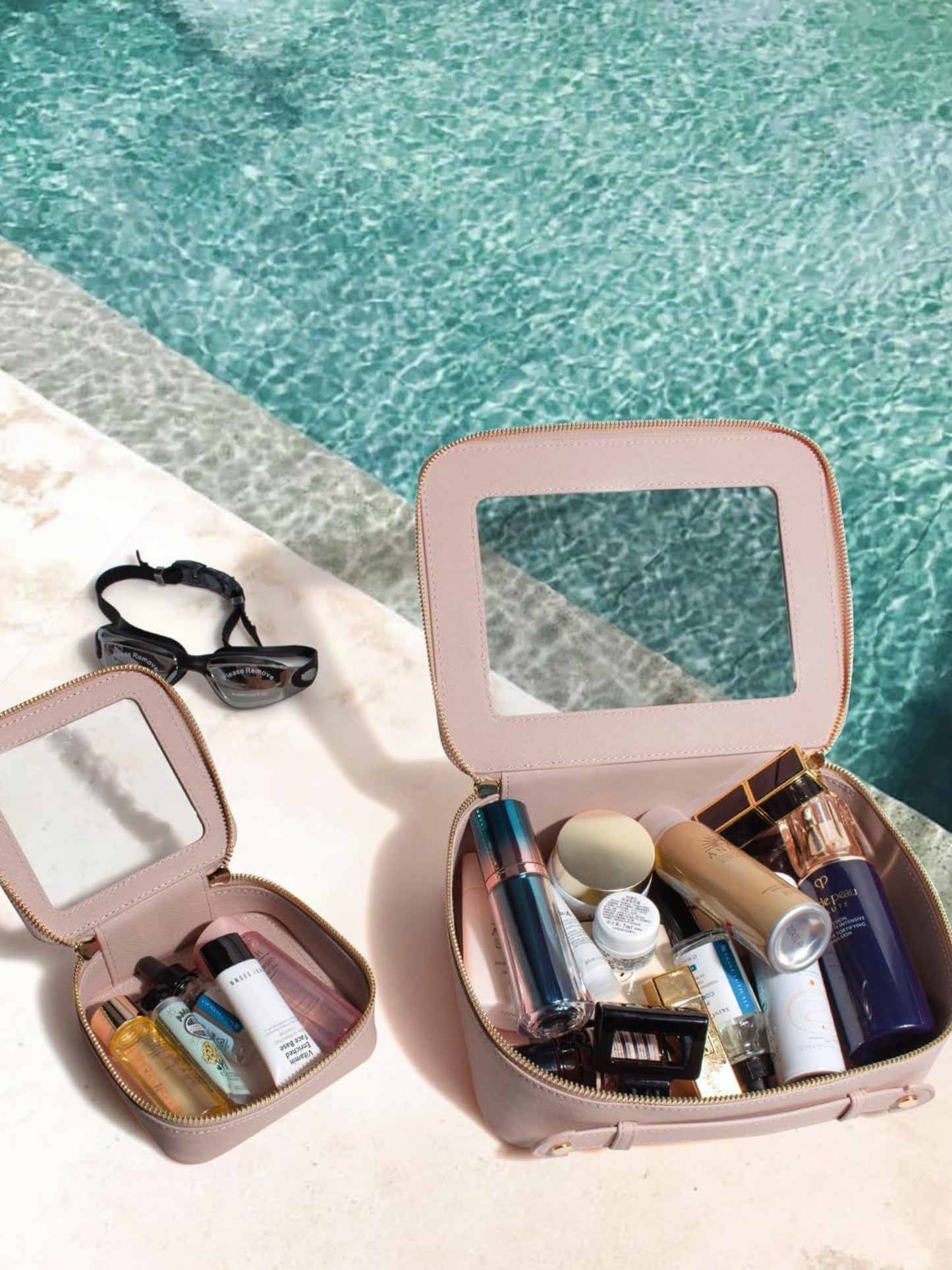 Anise Mini Make-up Tas | Compact en Elegante Make-uptas voor Onderweg