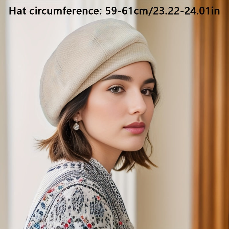 Chiara Baret | Retro Ruitprint met Franse Flair en Warme Voering