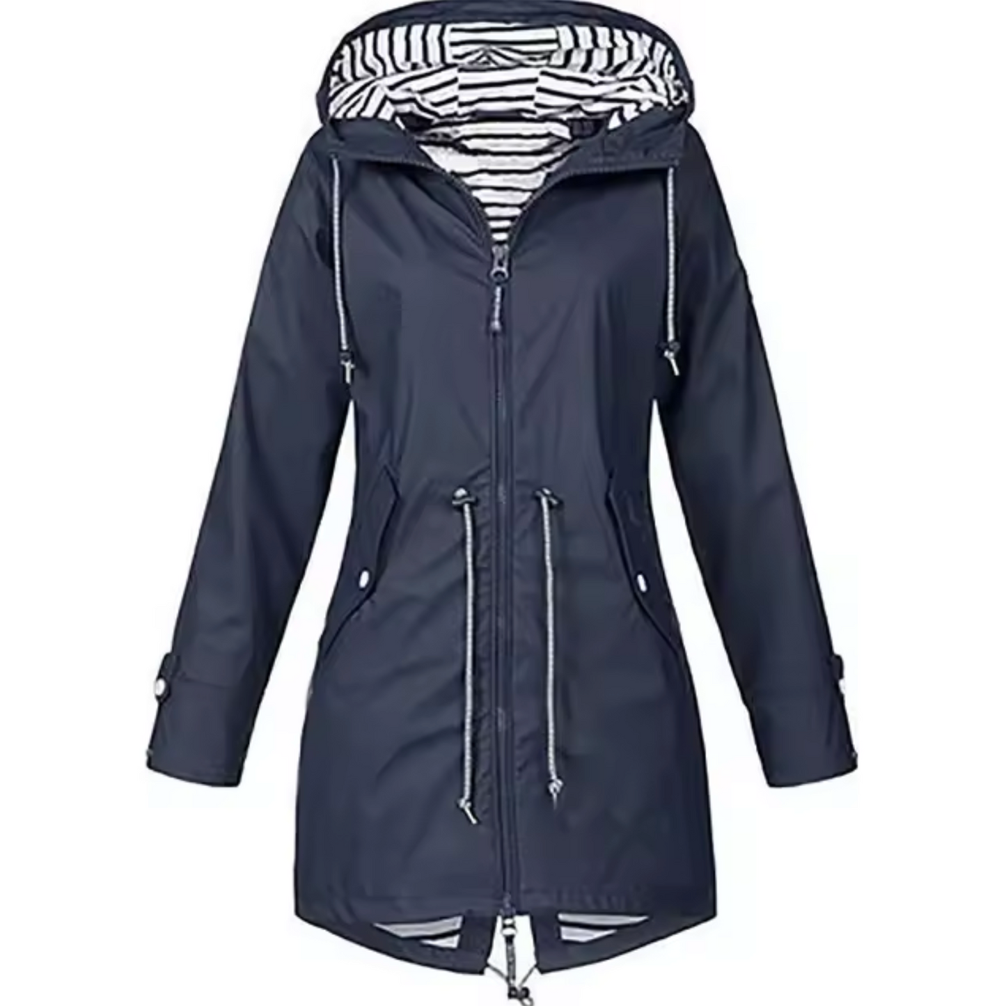 Livia Regenjas voor dames | Waterdichte Outdoor Jas met Winddicht Design en Verstelbare Kap