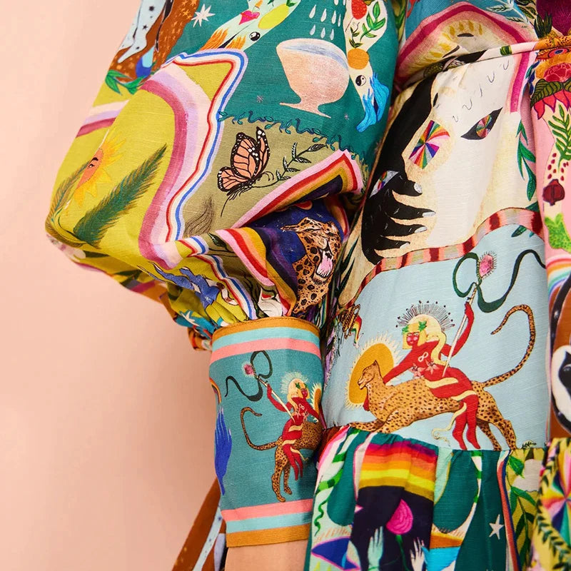 Valence | Damesjurk met lange mouwen