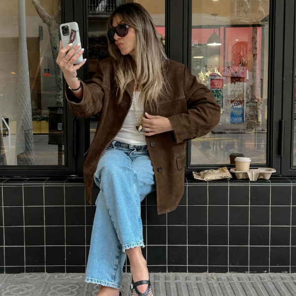 De Emil Suède Jas | Eigentijdse Elegantie met Stoere Uitstraling