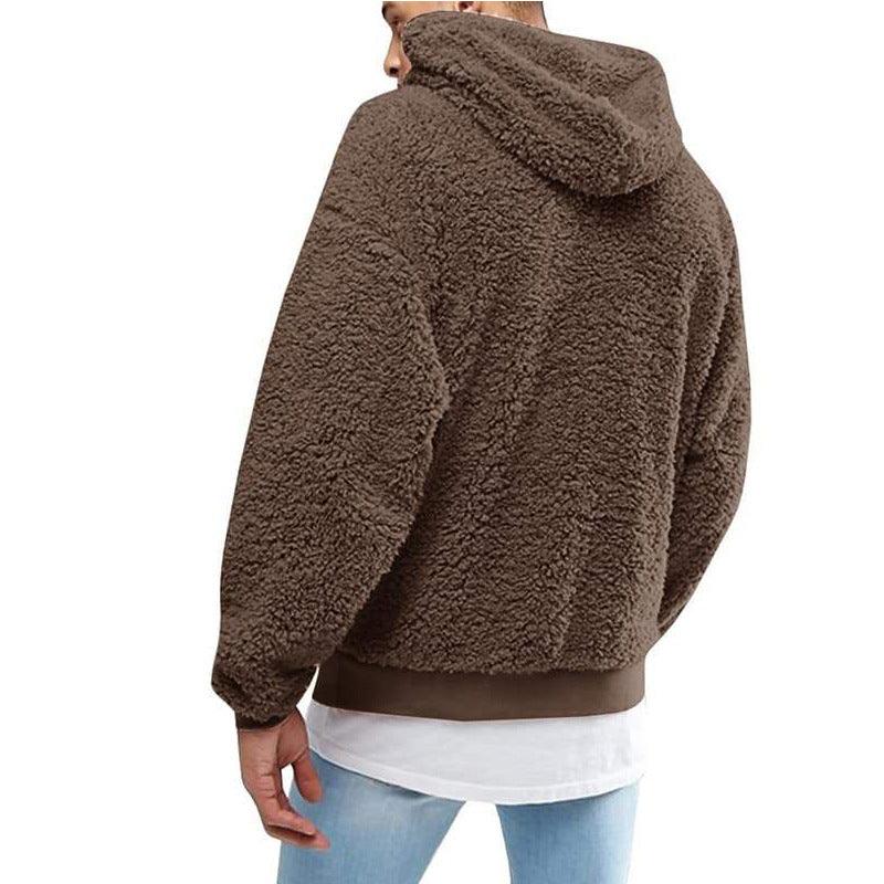 Arvid Hoodie | Fluffy Teddy Herenhoodie met Zachte Voering en Ontspannen Pasvorm