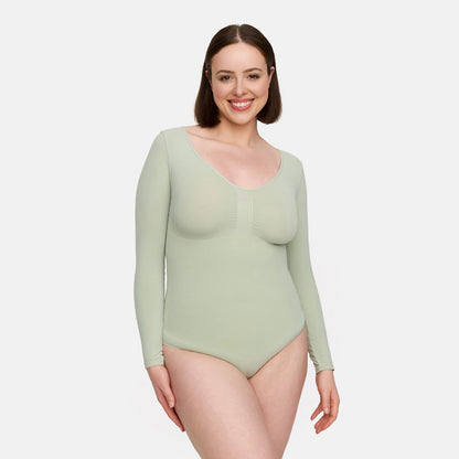 ARYANNA – Longsleeve Sculpt Bodysuit (Stringmodel)