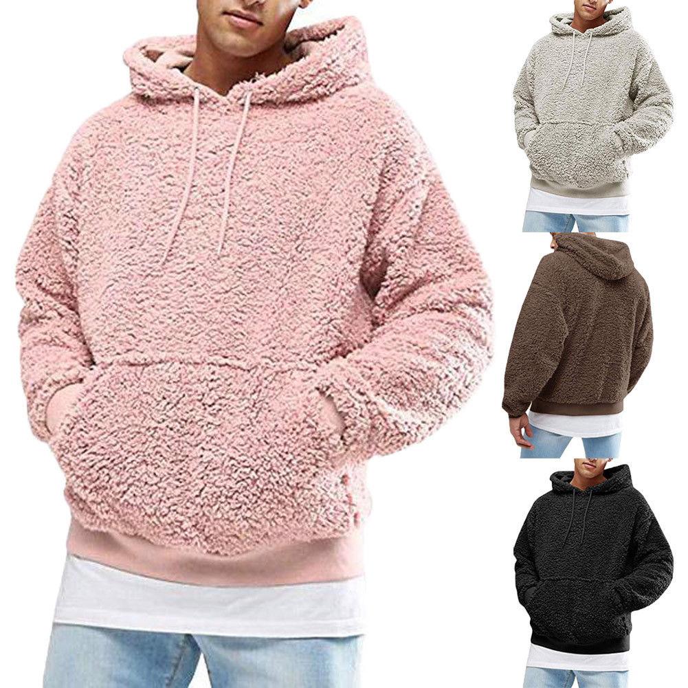 Arvid Hoodie | Fluffy Teddy Herenhoodie met Zachte Voering en Ontspannen Pasvorm