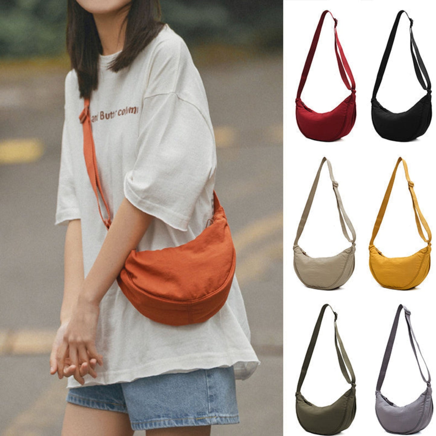 Giulia Dames Crossbody Tas – Verstelbare Band & Minimalistisch Design