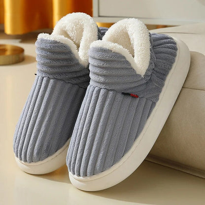Giulia CozyCuddle Slippers Dames – Warme Pantoffels met Zacht Sherpa Fleece & Antislipzool
