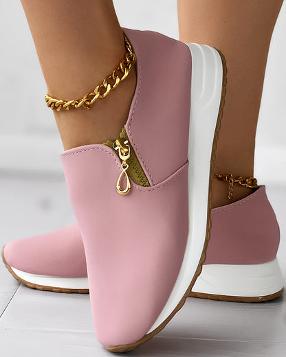 Belina | Instap Schoenen Met Rits