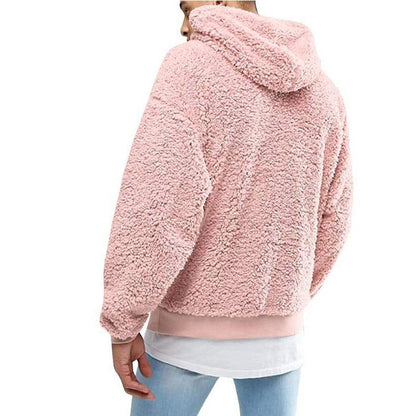 Arvid Hoodie | Fluffy Teddy Herenhoodie met Zachte Voering en Ontspannen Pasvorm