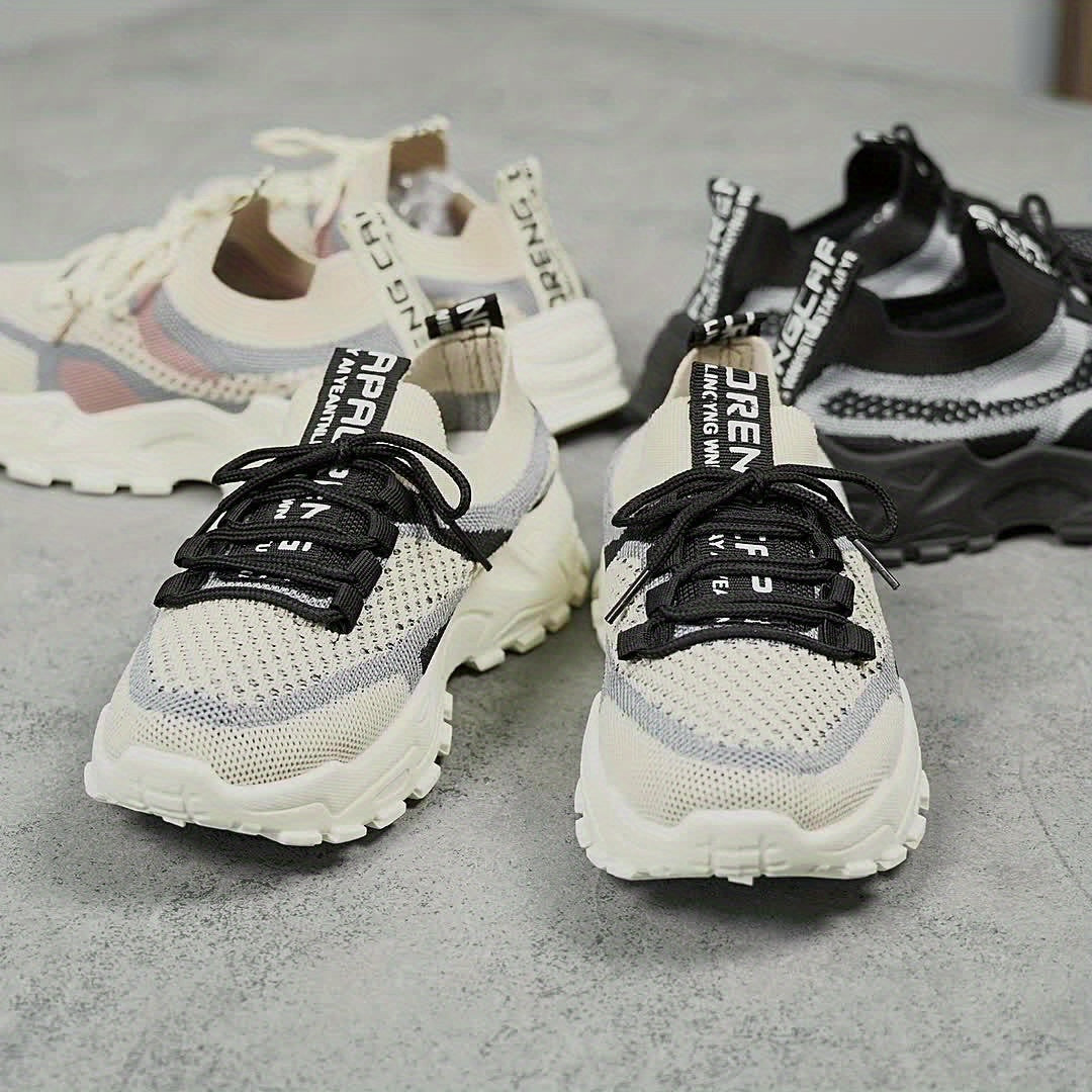 Siena Sneakers | Lichtgewicht Dames Sneakers met Ademend Mesh en Verhoogde Zool