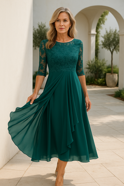 Clara Jurk | Elegante Avondjurk met Chique Pasvorm en Luxe Uitstraling