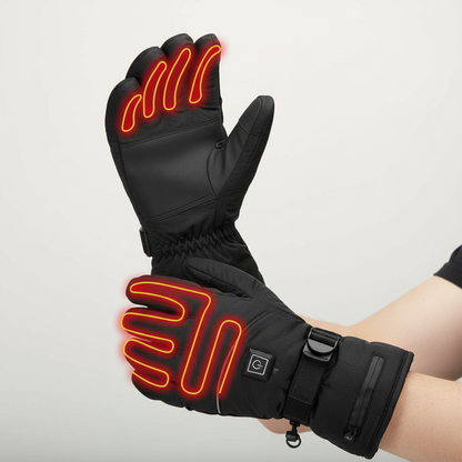 Livia Elektrisch verwarmde handschoenen – waterdichte unisex winterhandschoenen met 3 warmtestanden