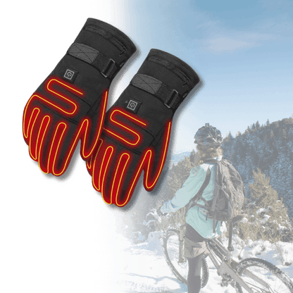 Livia Elektrisch verwarmde handschoenen – waterdichte unisex winterhandschoenen met 3 warmtestanden