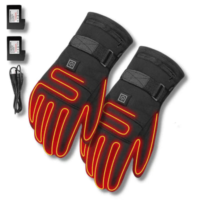 Livia Elektrisch verwarmde handschoenen – waterdichte unisex winterhandschoenen met 3 warmtestanden