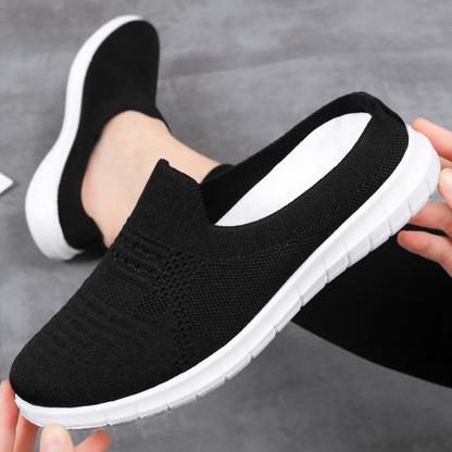 Elena Orthoshoes | Gebreide Mesh Slip-On Schoenen met Orthopedische Ondersteuning