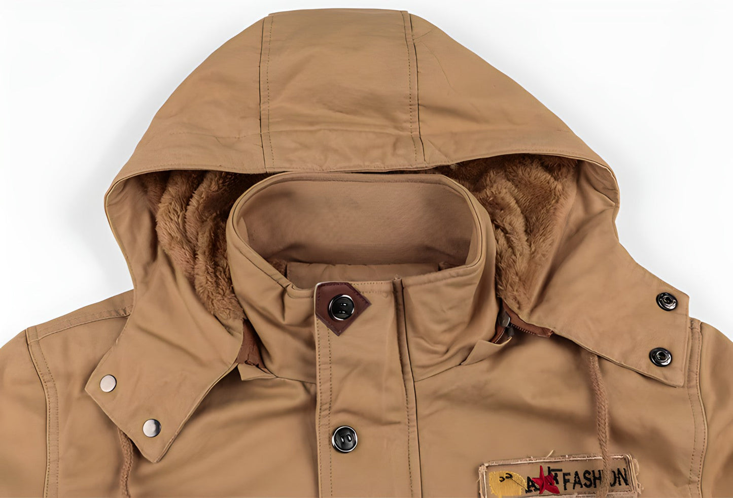 Maxim Winterjas | Militaire Waterafstotende Jas voor Heren met Warme Fleece Voering