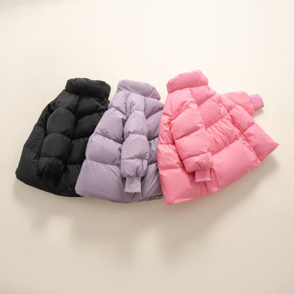 Allegra Dames winterjas – warme oversized jas met hoge kraag en waterafstotende afwerking