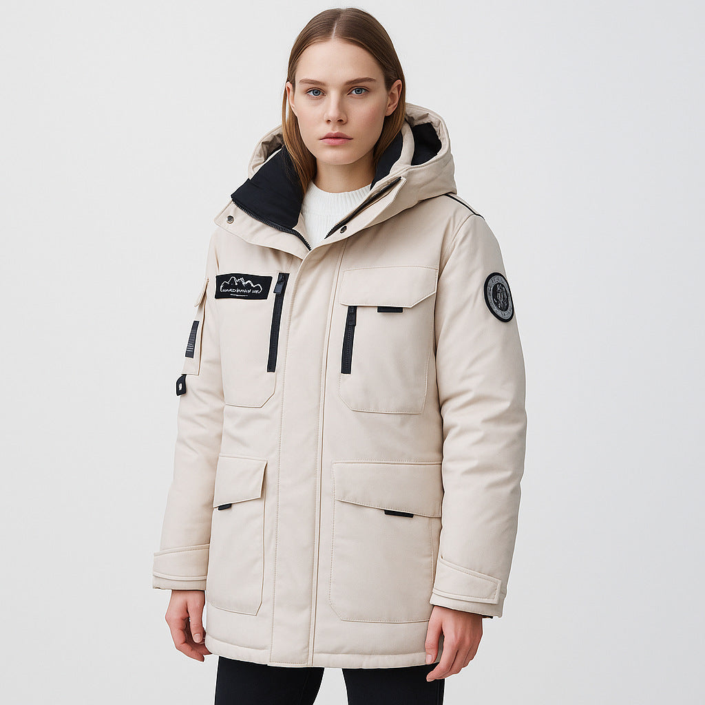 Lucia Dames winterparka – water- en winddichte jas met verstelbare capuchon en ruime zakken