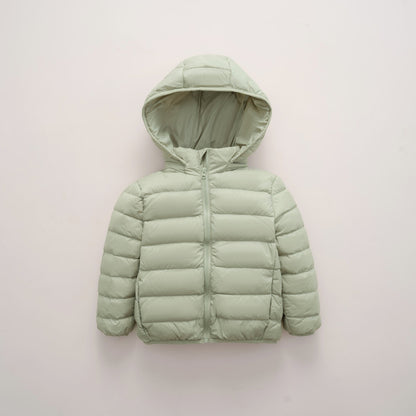 Giulia Dames gewatteerde winterjas met capuchon – warme lichtgewicht jas voor koude dagen