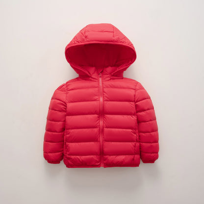 Giulia Dames gewatteerde winterjas met capuchon – warme lichtgewicht jas voor koude dagen