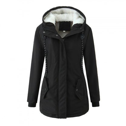 Giovanna Winterjas voor Dames | Warme Fleecevoering en Verstelbare Capuchon
