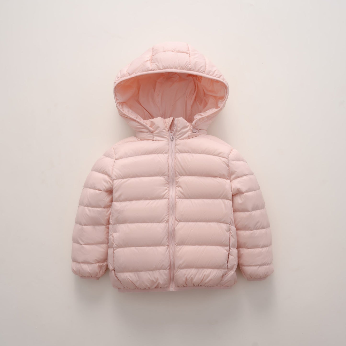 Giulia Dames gewatteerde winterjas met capuchon – warme lichtgewicht jas voor koude dagen