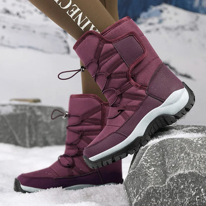 Lorenzo Boots | Heren Waterdichte Mid-Calf Winterlaarzen met Isolerende Voering