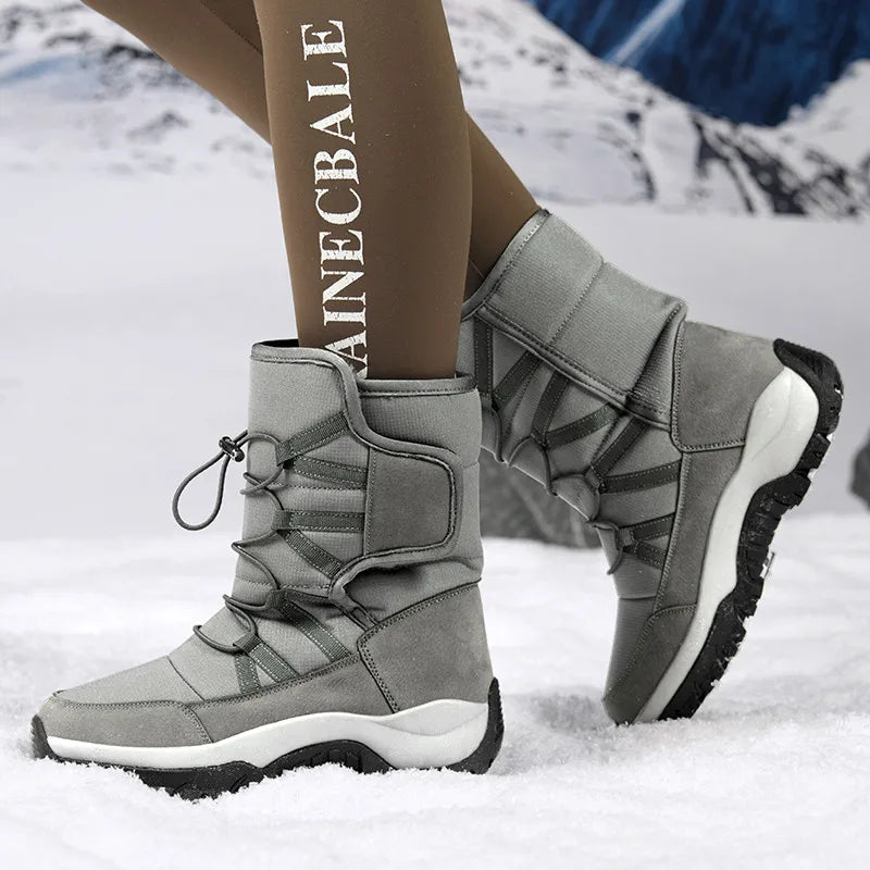 Lorenzo Boots | Heren Waterdichte Mid-Calf Winterlaarzen met Isolerende Voering