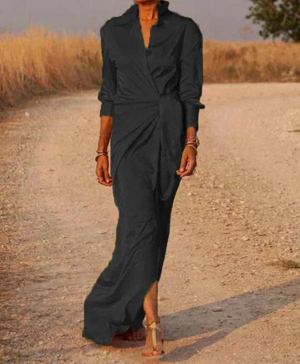 Isabella Maxi Jurk | Dames Maxi-Jurk met Elegante Pasvorm en Vloeiend Silhouet