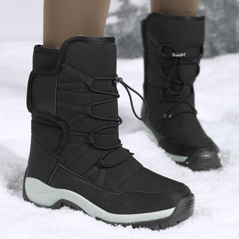 Lorenzo Boots | Heren Waterdichte Mid-Calf Winterlaarzen met Isolerende Voering