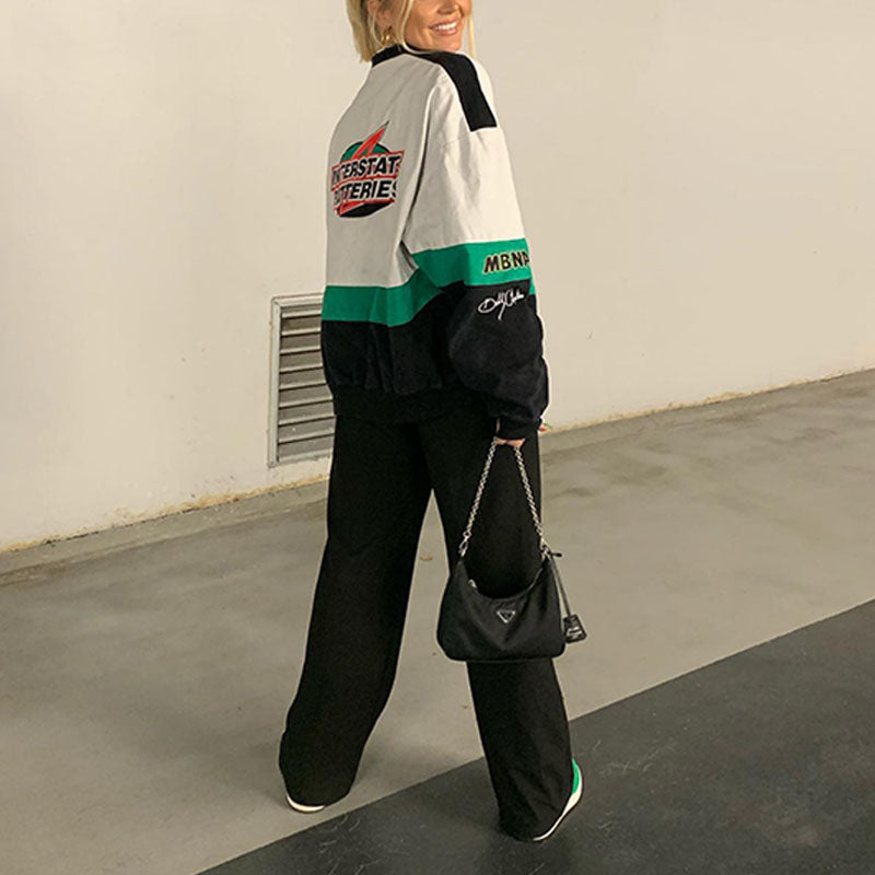 Giulietta Martel dames jas – elegante voorjaarsjas met print en moderne bat-snit