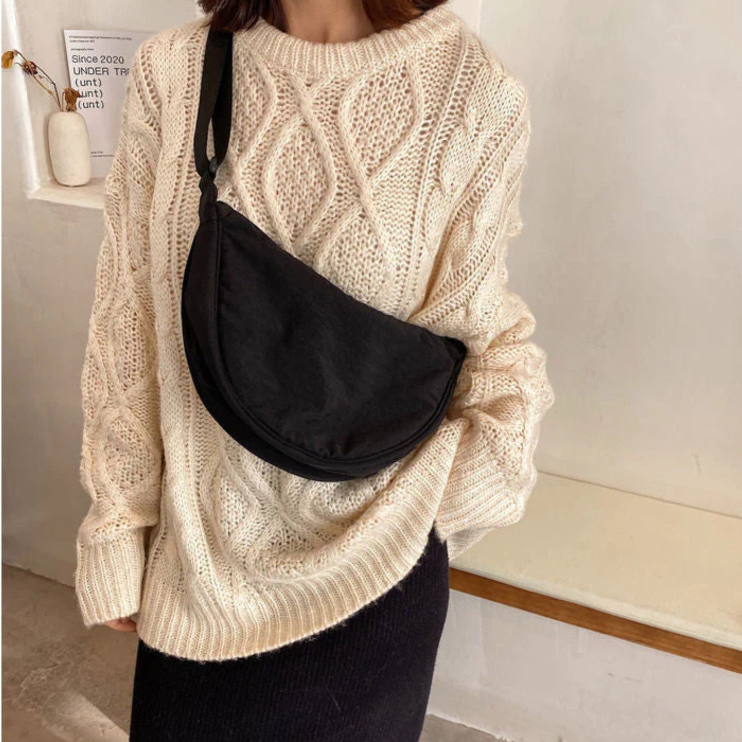 Giulia Dames Crossbody Tas – Verstelbare Band & Minimalistisch Design