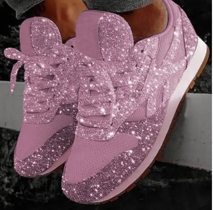 Giovanna glittersneakers – stijlvolle sneakers met glitterdetails & comfortabele pasvorm