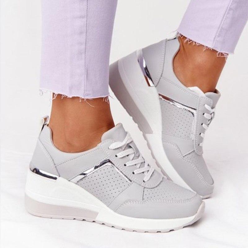 Sofia Sneakers voor dames | Comfortabele Trendy Sneakers met Ondersteuning voor Voeten en Gewrichten
