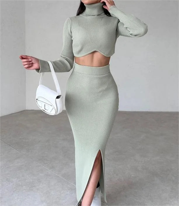Bianca Set | Chique Dames Set met Coltrui en Elegante Rok