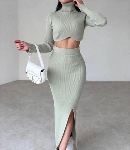 Bianca Set | Chique Dames Set met Coltrui en Elegante Rok