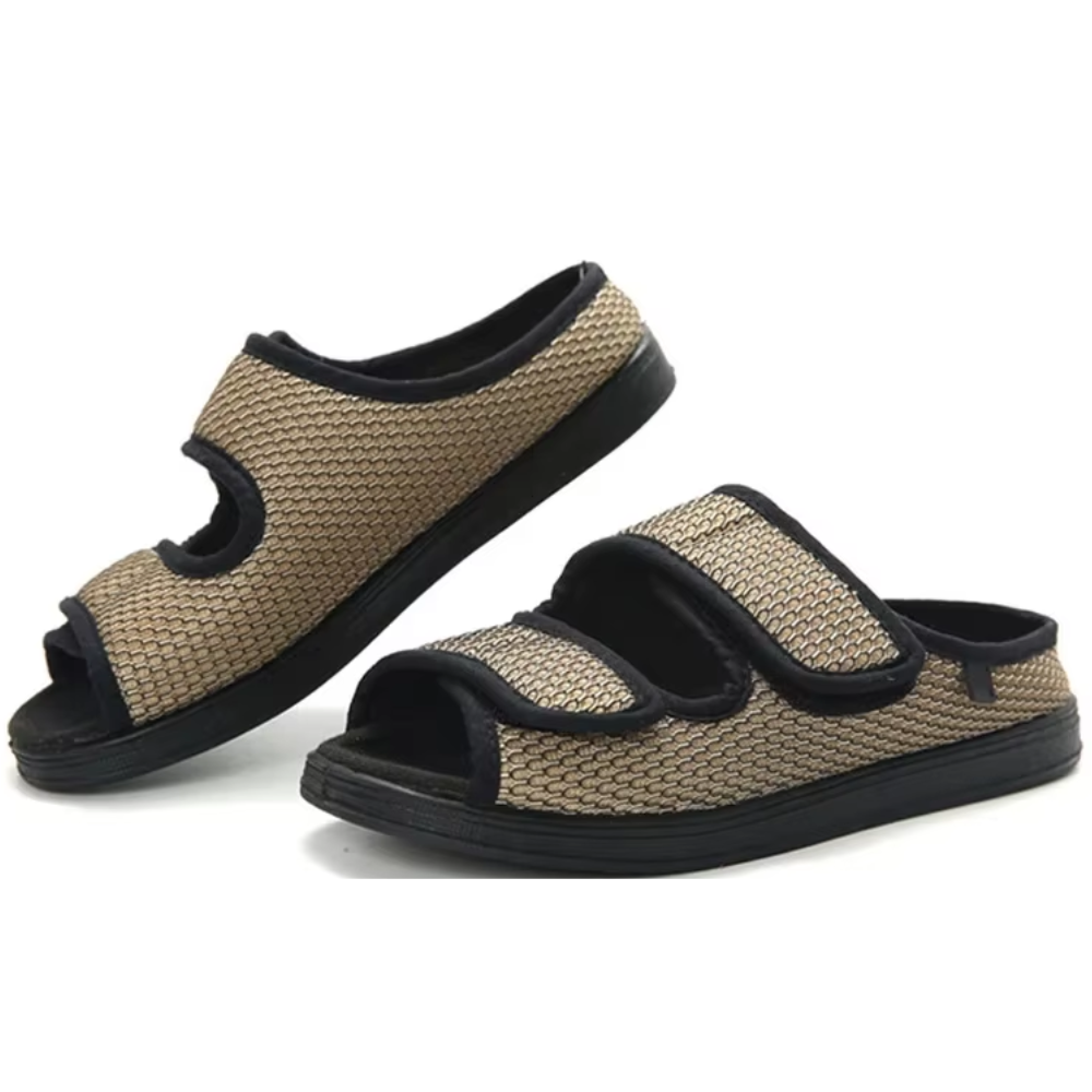 Marta Sandalen | Orthopedische Diabetische Dames Sandalen met Klittenband en Extra Demping