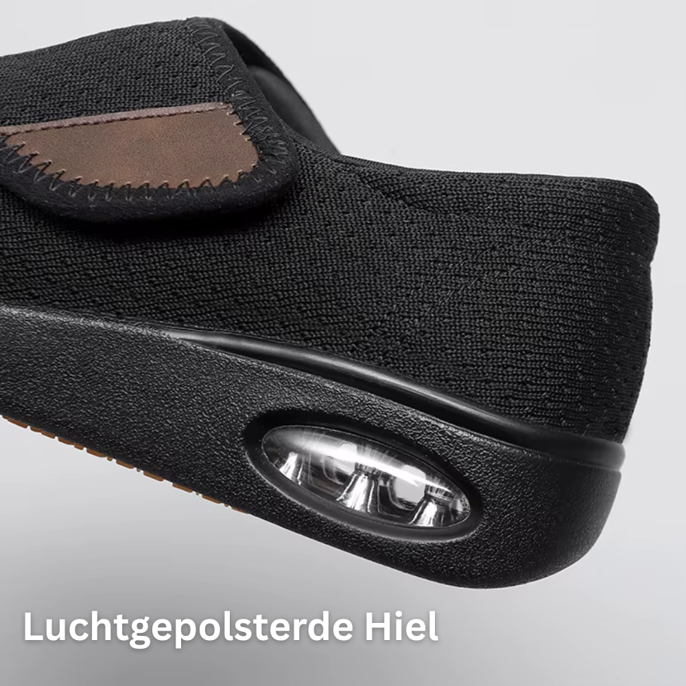 Silvia Diabetesschoenen | Orthopedische Dames Schoenen met Brede Teendoos en Klittenbandsluiting