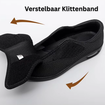 Silvia Diabetesschoenen | Orthopedische Dames Schoenen met Brede Teendoos en Klittenbandsluiting