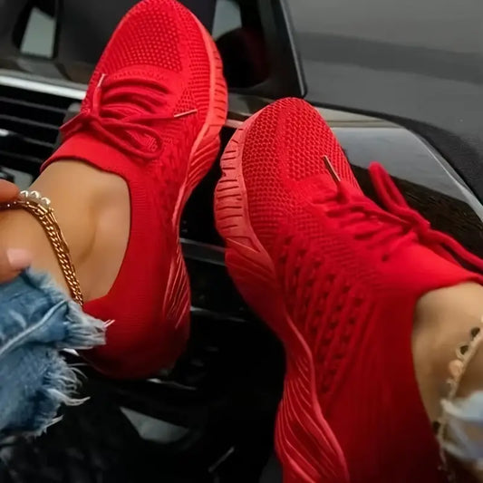 Alessia Orthopedische sneakers dames – ademende mesh sportschoenen met steun en comfort