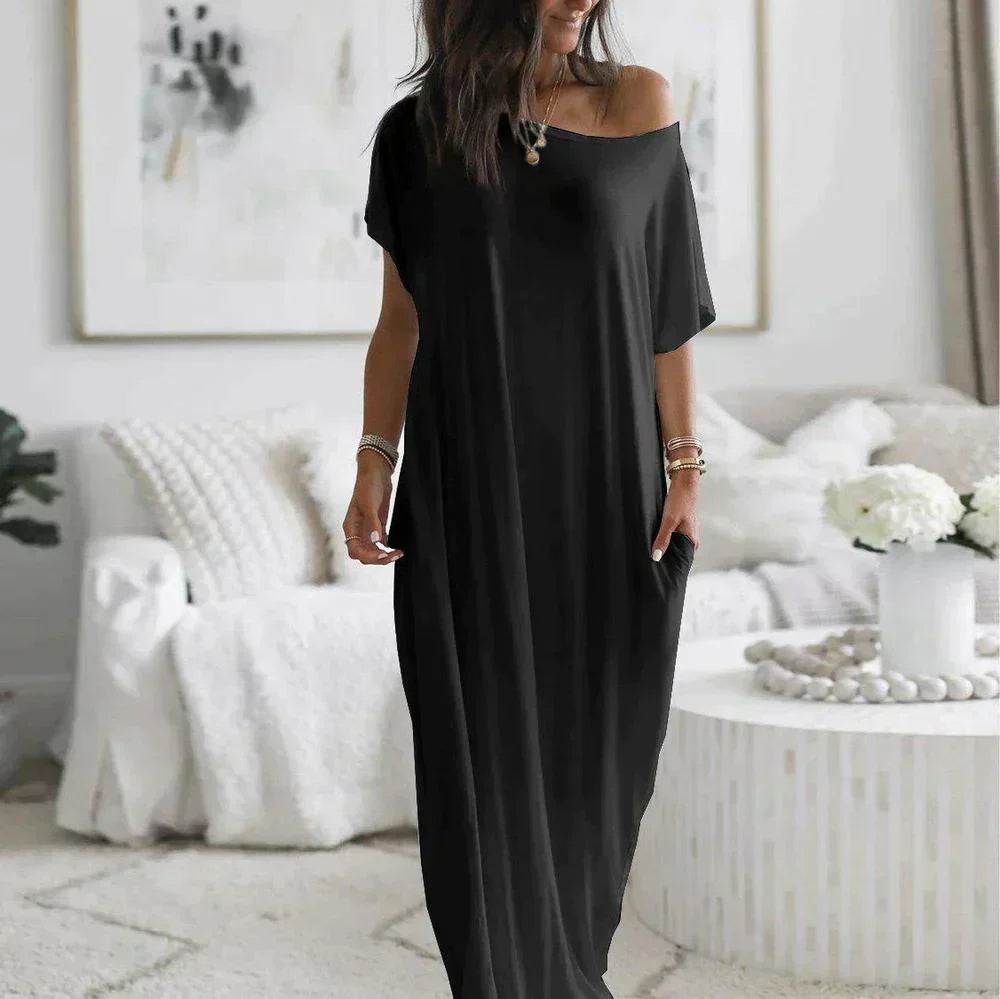 Maxi T-shirt Jurk | Moeiteloze Elegant en Comfort voor Elke Dag