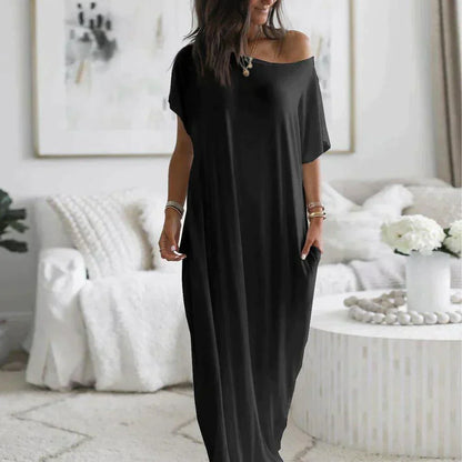 Maxi T-shirt Jurk | Moeiteloze Elegant en Comfort voor Elke Dag