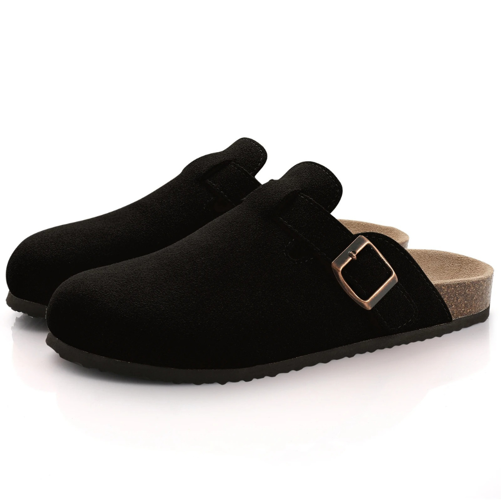 Isabella Pantoffels | Orthopedische Unisex Slippers met Fleece Voetbed en Kurken Zool