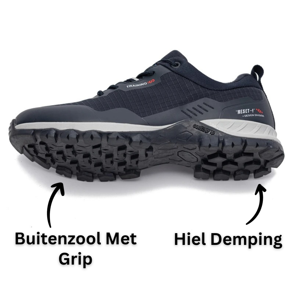 Matteo Wandelschoenen | Waterdichte Herenschoenen met Brede Toebox en Antislipzool