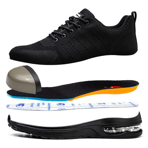 Lunara Veiligheidsschoenen dames met stalen neus – antislip werkschoenen met comfort