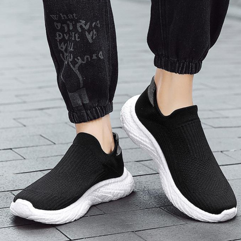 FlexaStep Sportschoenen | Orthopedische Instappers met Ademend Mesh en Voetboogondersteuning