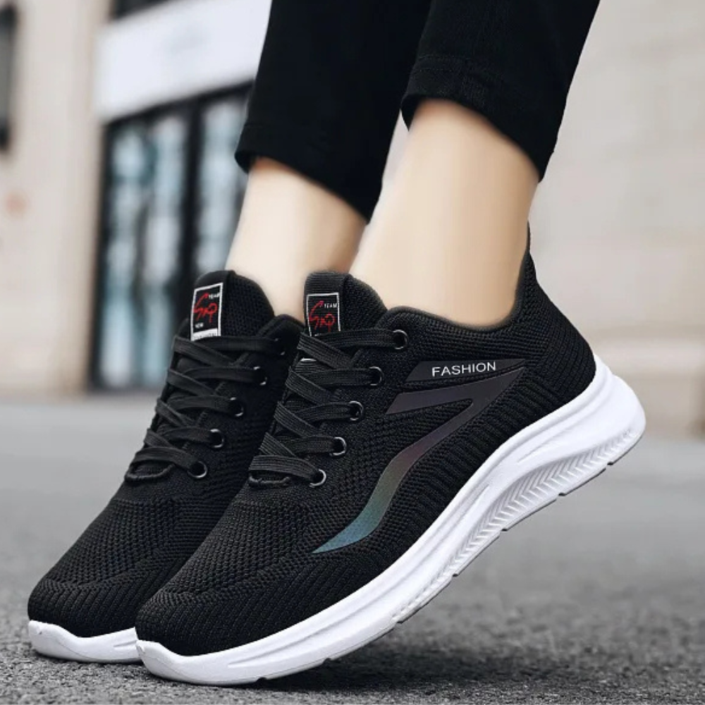 Claudia Sportschoenen | Orthopedische Dames Sneakers met Schokabsorptie en Ademend Design