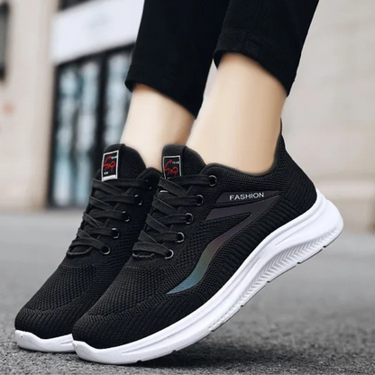 Claudia Sportschoenen | Orthopedische Dames Sneakers met Schokabsorptie en Ademend Design